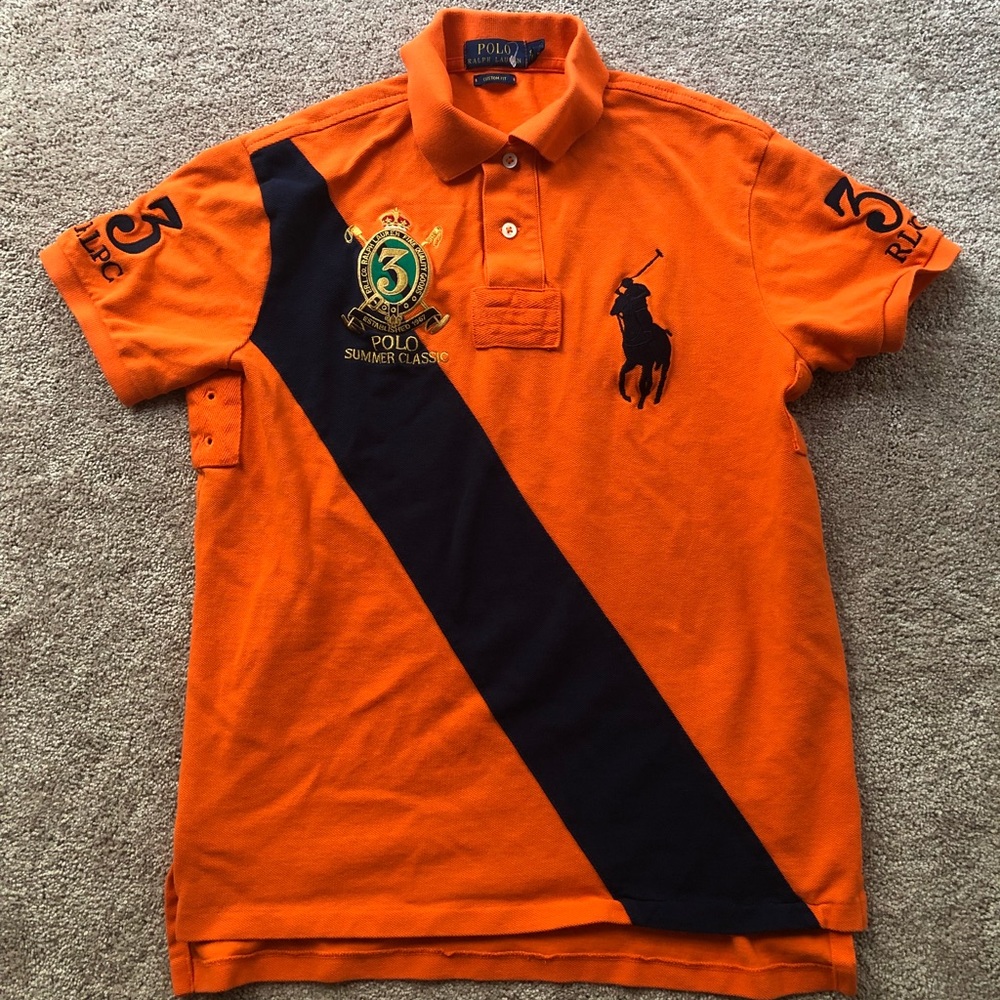 Polo Ralph Lauren Summer Classic Orange Shirt